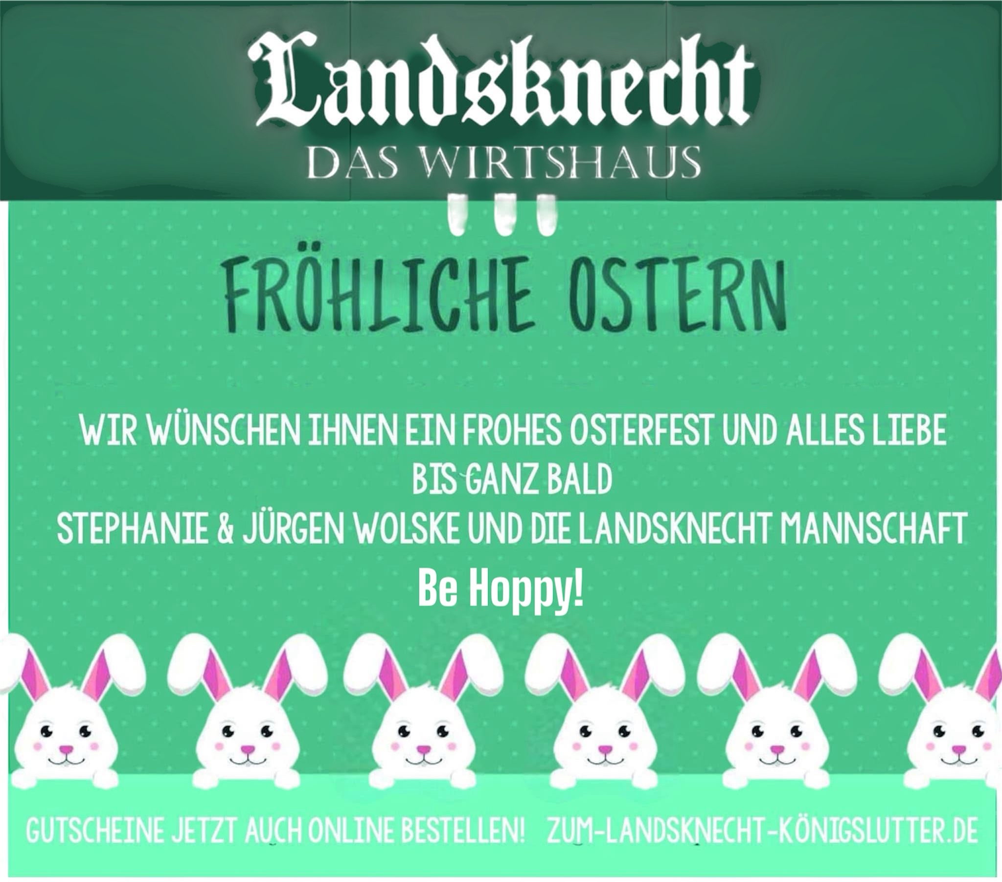 FROHE OSTERN